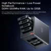 WTR PRO Intel N100 N150 Mini PC Ryzen 7 5825U with 4 Bay Nas DDR4 16GB 500GB SSD 2.5G LAN Game Computer Support 2.5/3.5 "HDD 4