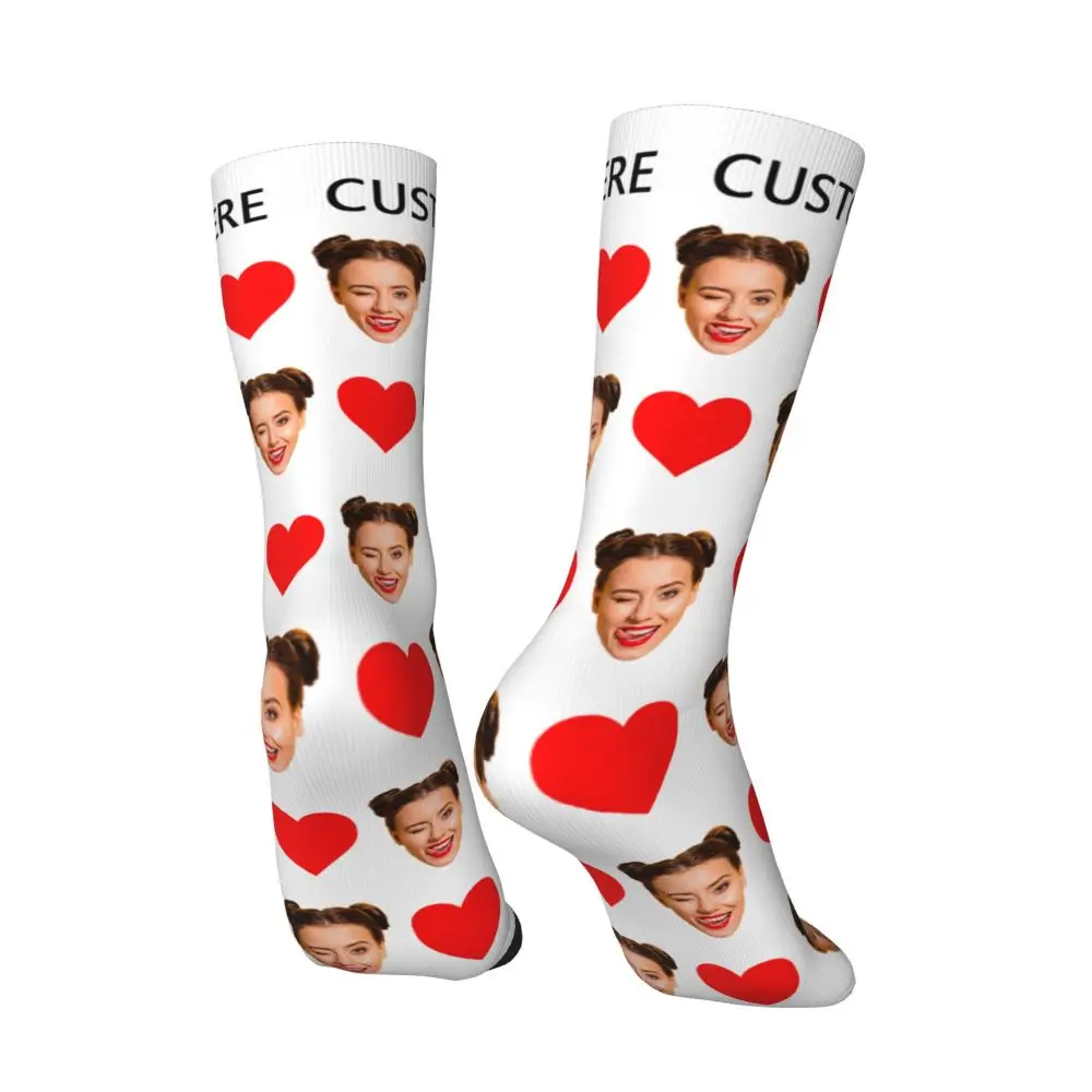 Personal Custom Avatar Printed Socks Cozy Sport Middle Tube Socks Cotton for Unisex Birthday Present 36 S369485950c014c67aecfe7c2fee4dd7fg