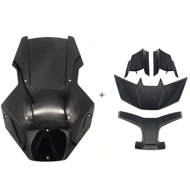Modified Motorcycle adv150 windscreen windboard wind screen board deflector plastic decorative cover for honda adv150 2019 2020