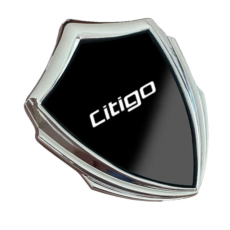 SKODA CITIGO용 자동차 스티커, 3D 금속 액세서리