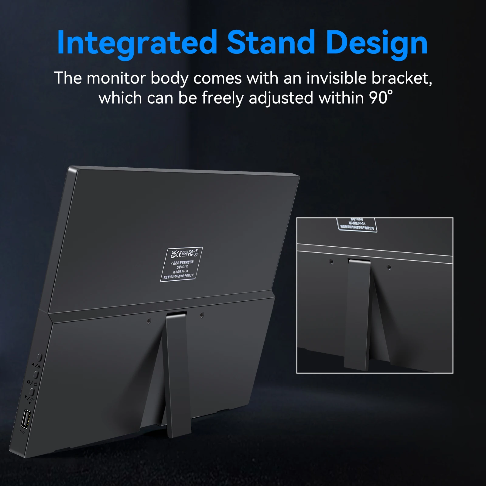16 ġ IPS ޴ , 120HZ 16:10 PC , HDMI USB CŸ, PC ƮϿ  ĵ  Ŀ, PS4/ps5 Xbox