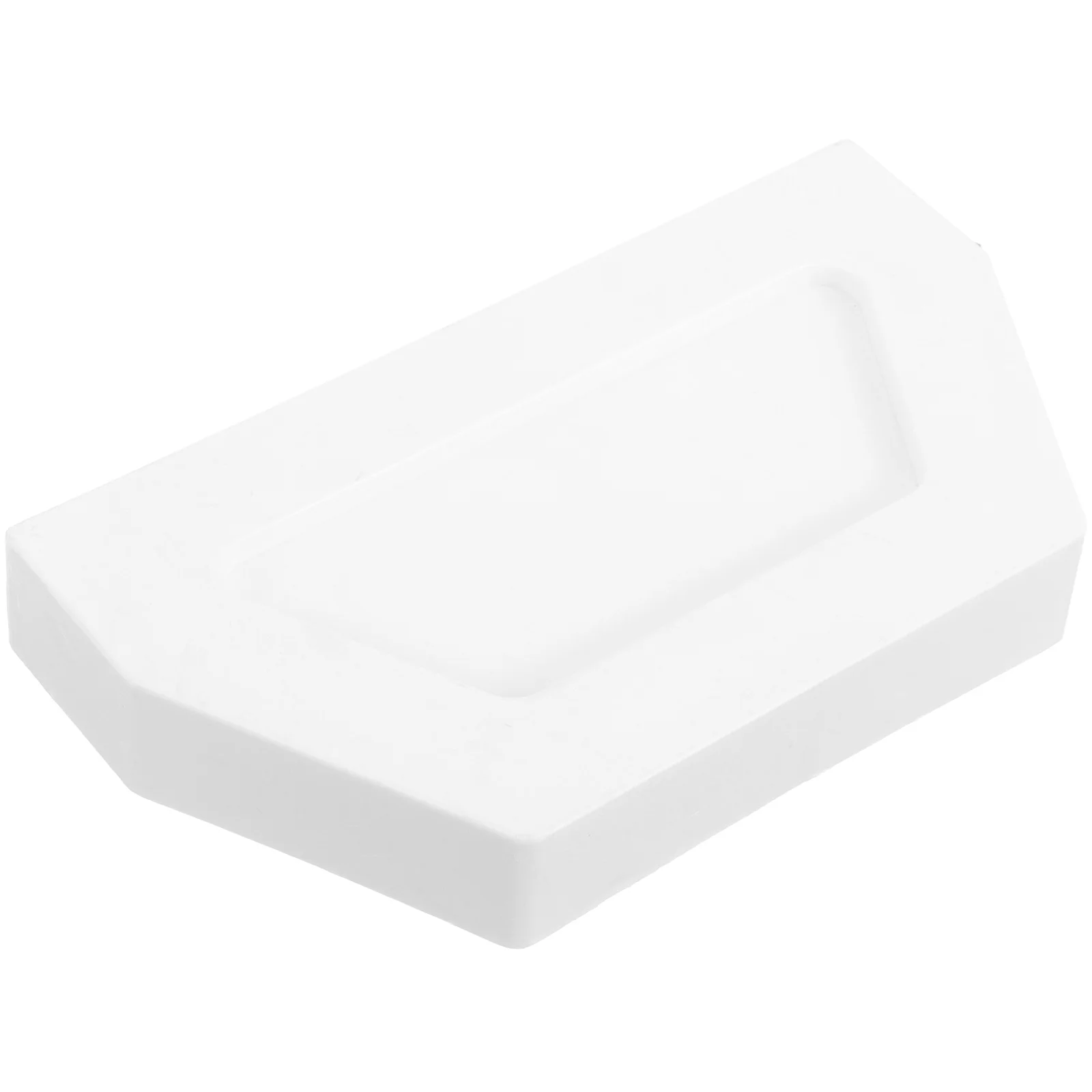 PVC Sink Gutter Bilateral External Plugging Seal Rain End Cap Downspout Parts Square Accessories Plastic and