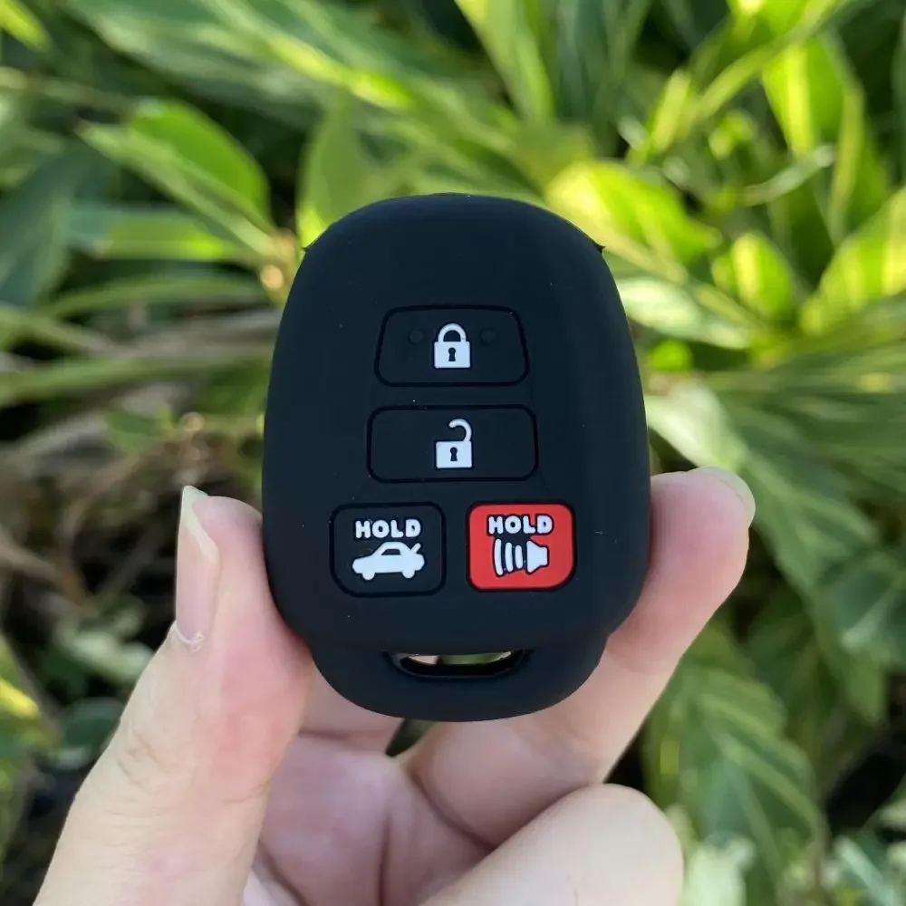 KUNIO Custodia per chiave auto, adatta per Toyota Yaris Corolla Camry