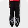 Minus Two High Street Fashion Cargo Long Pants Black -grey Minustwo Logo Print Trousers Hip Hop Men Women Streetwear Clothes 4