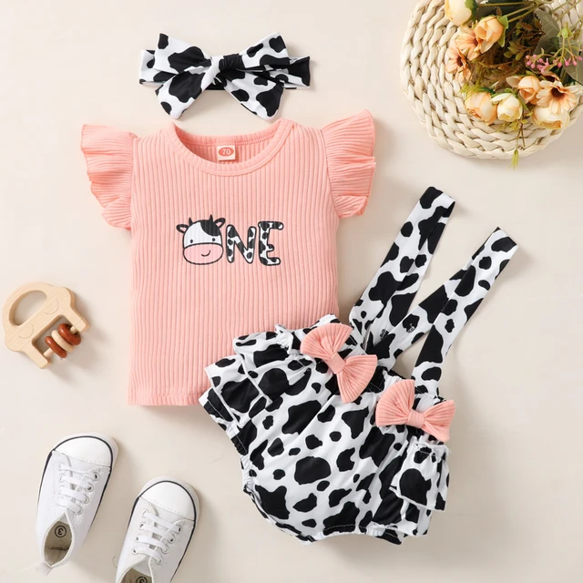 Newborn Baby Clothes Girls 3 to 24 Months 2023 Summer Fly Sleeve