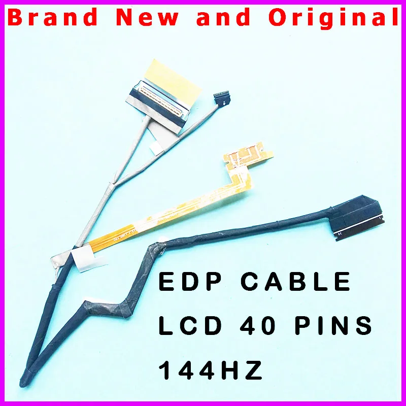 New original lcd lvds edp cable for lenovo Rescuer Y530 Legion Y530-15ich Y7000 EY515 EDP 144hz cable ROW DC02C00DM10