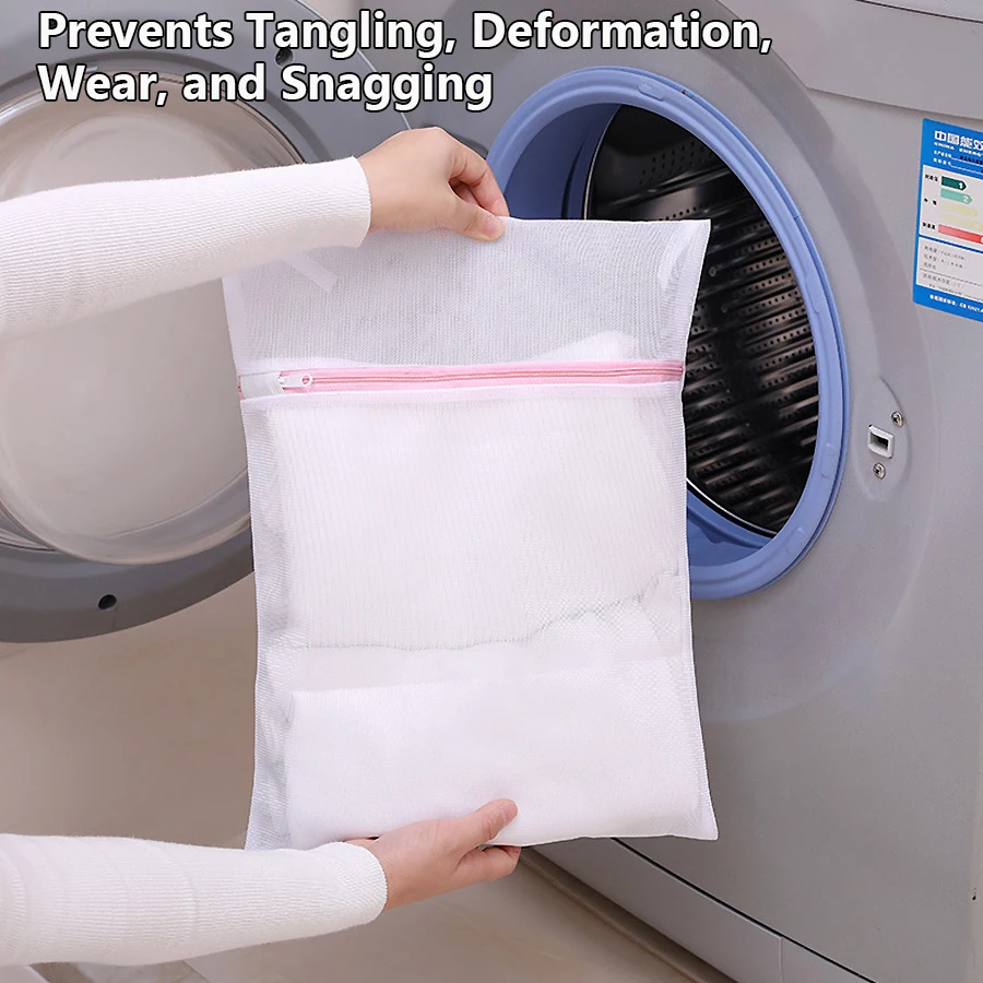 3Pcs/Set Bra Underwear Products Zippered Mesh Laundry Bags Baskets Household Cleaning Tools Accessories Laundry Care 2