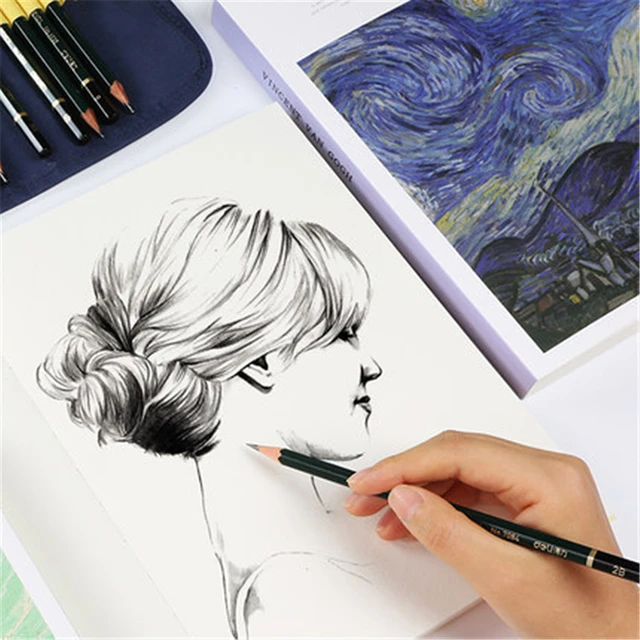 Watercolor Sketch Book Student Painting Book Portable Drawing Sketchbook  for Artists - AliExpress