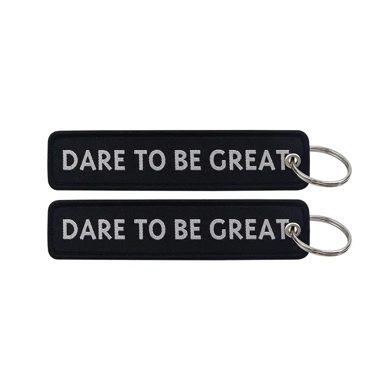 1pcs Computer Pop-up Window Quotes Embroidered Keys Tag Keychains For Motorcycles Backpack Fashion Key Ring Accessories Gifts - Image 66