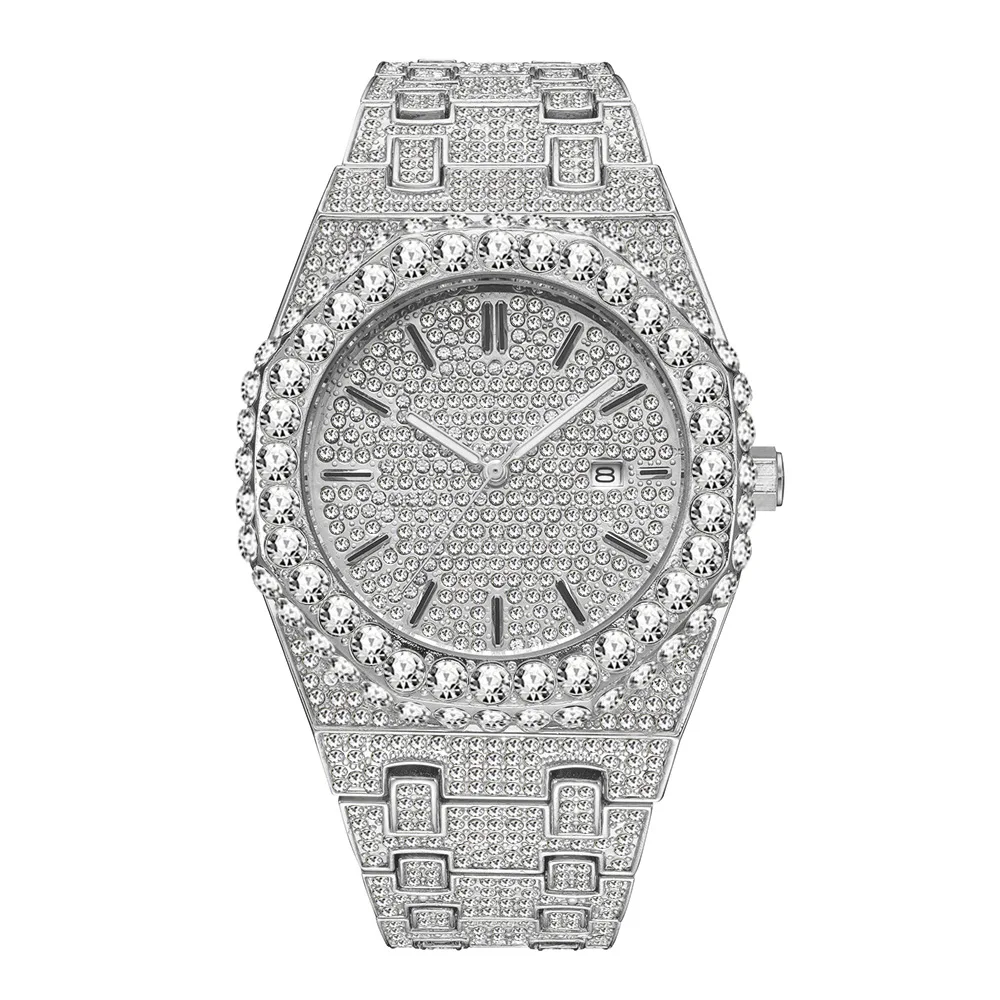 Orologio Uomo Hip Hop Mod. LEATHER - Stile Urban