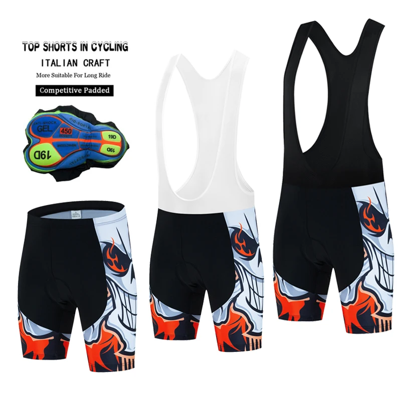 Cycling Shorts Men Riding Shorts Summer MTB Bicycle Bib Short Tights Pants 19D Gel Pad Bike Team Short Pants Ciclismo cycling bib shorts cycling shorts cycling pants