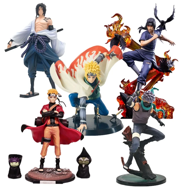 Naruto Shippuden Figura de Ação Anime, Uchiha, Itachi, Sasuke