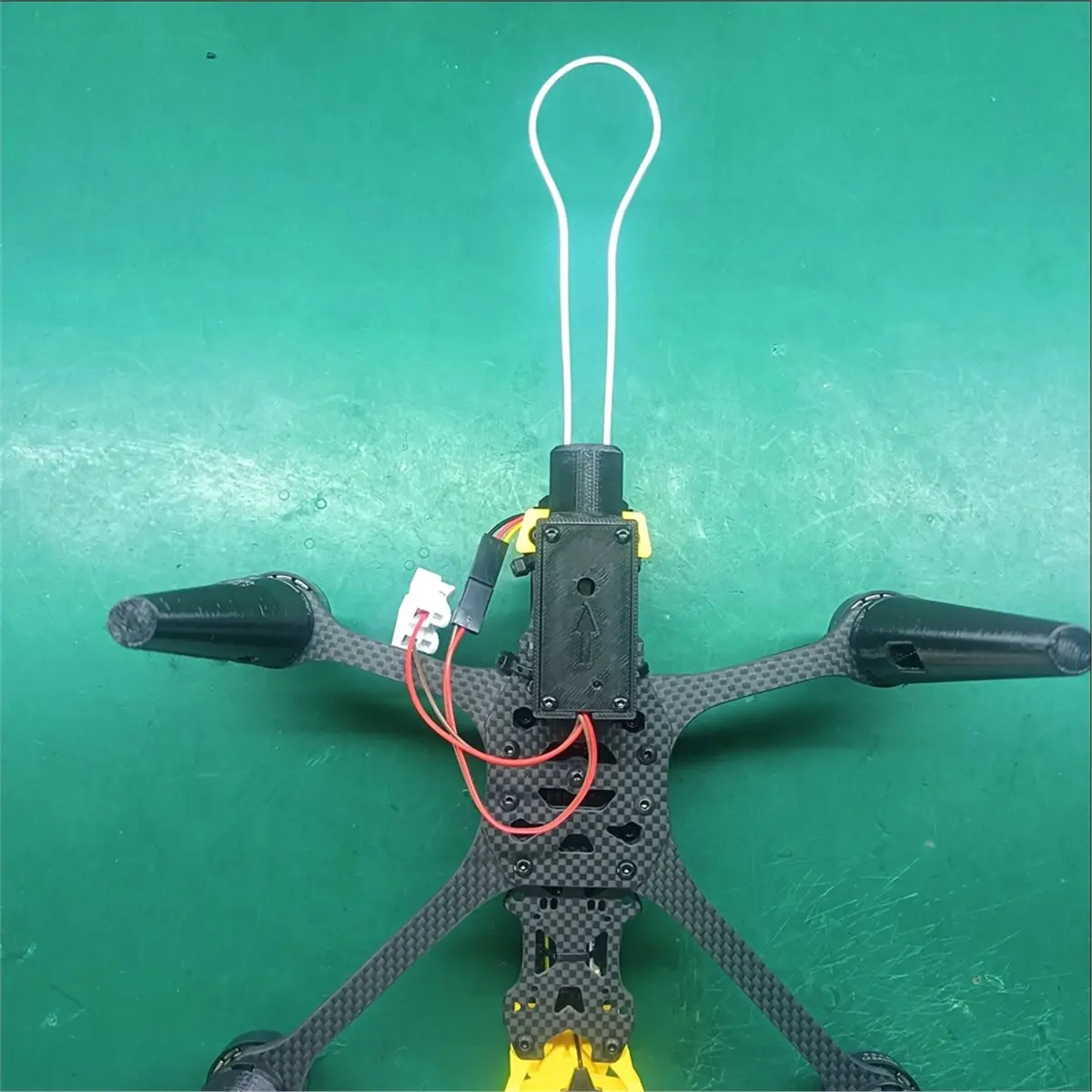 추수감사절 기계식 트리거 퓨즈 스위치 FPV 레이싱 드론 비행 제어용 이중 보험 재사용 가능 퓨즈 온/오프 장치