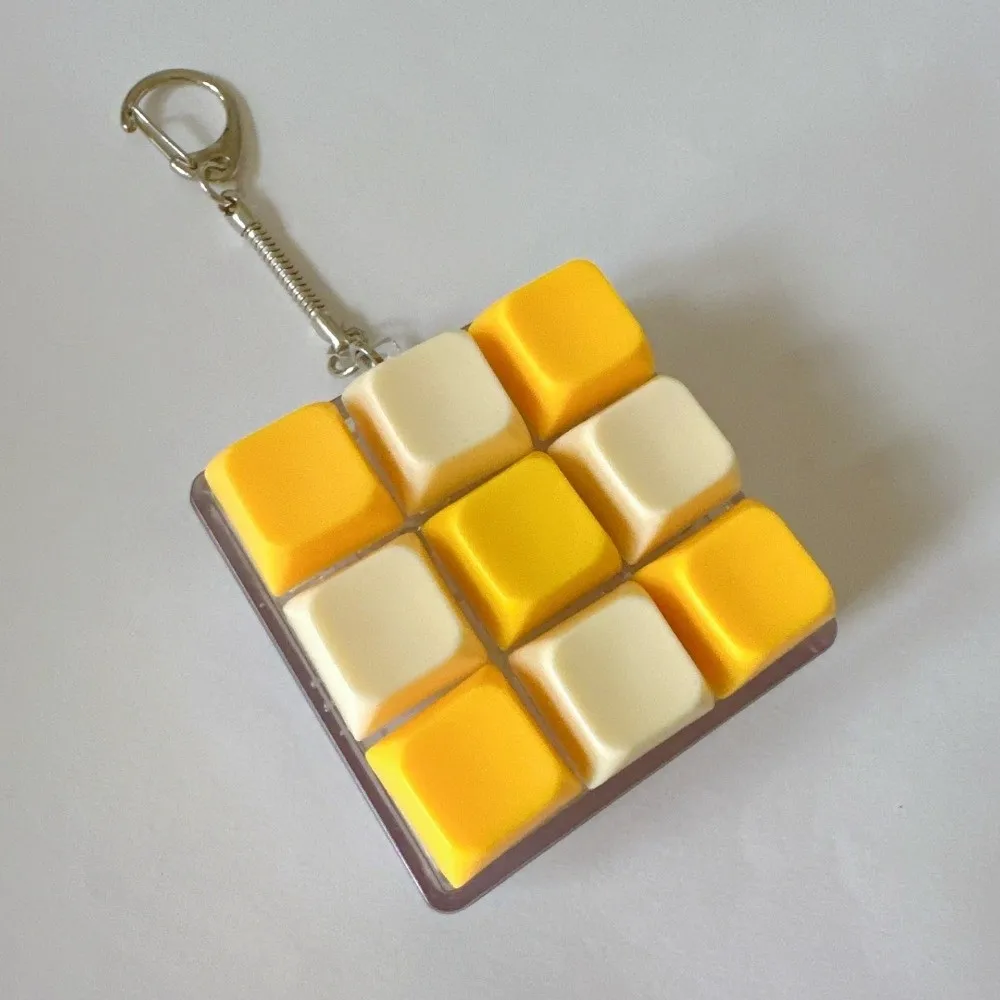 Fidget Keycap Toy Stress Relief Keychain