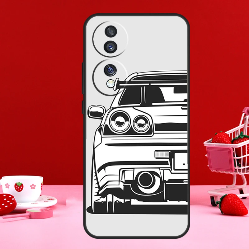 JDM Car Design Protective Case