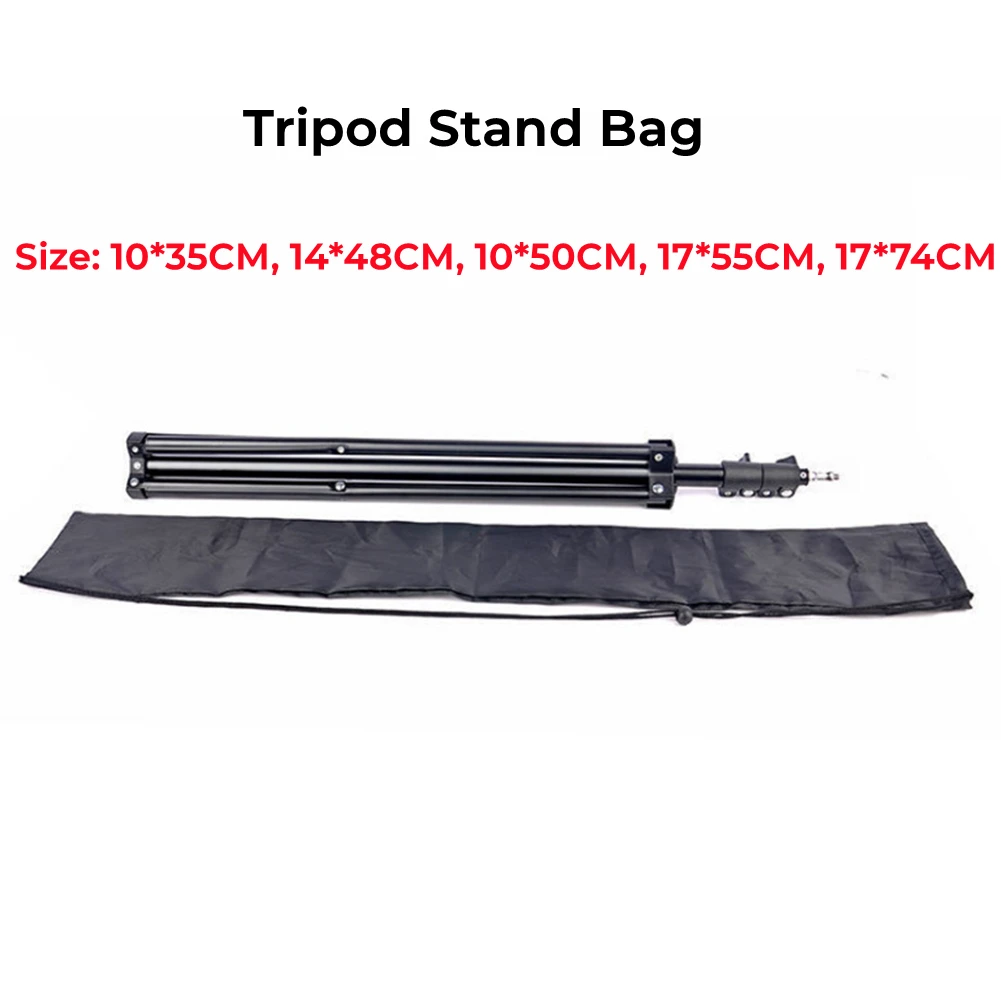 1PC 35/50/55/74cm Kordelzug Tragetasche Handtasche Für Mic Licht Stativ Regenschirm handtasche Für Einbeinstativ Tragetasche – Detail 3