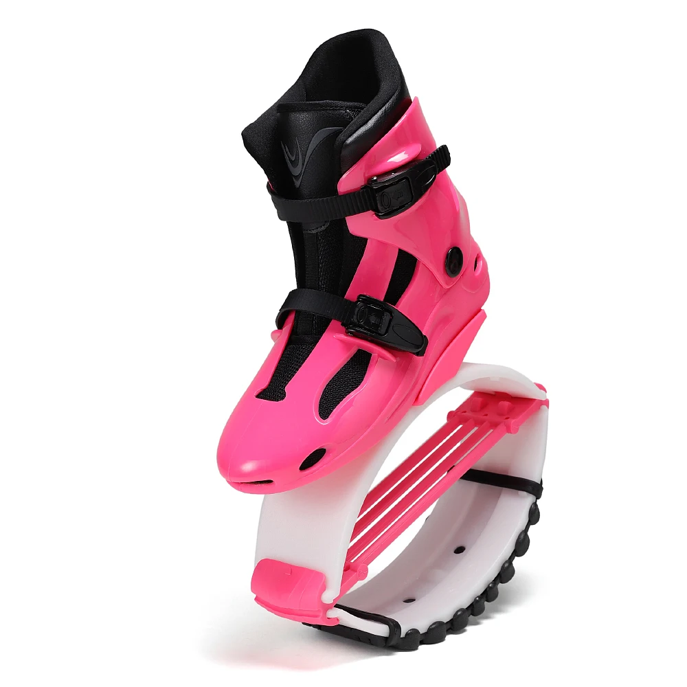 4T Professional Kangaroo Jumping Shoes With 4T Rings Slimming Shoes Bouncing Sport Fitness Toning Wedge Sneaker