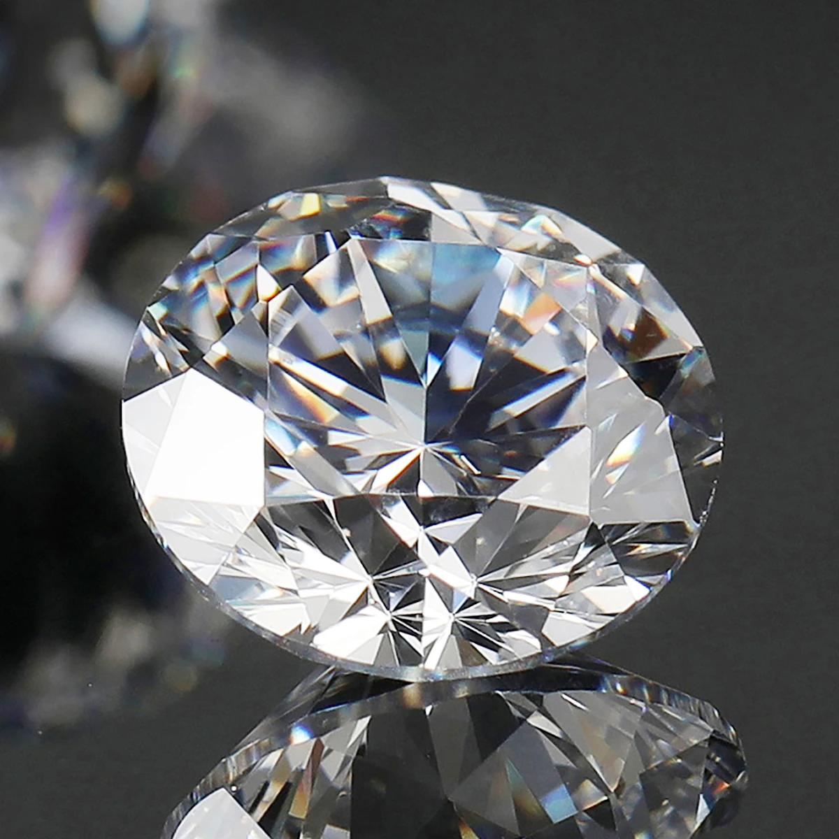 Szjinao CVD 0.1 Carat Lab Diamond VS2 Clarity H Color Without GIA Laser