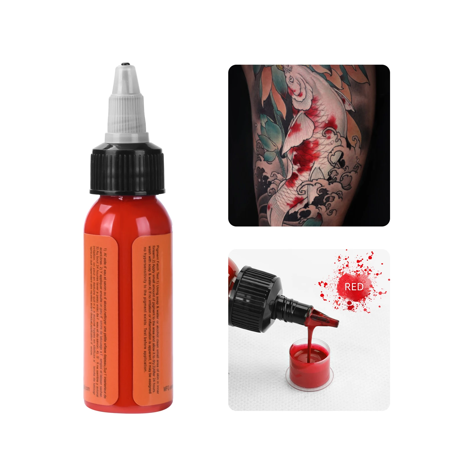 30ml 14Colors Mixing Tattoo Ink Permanent Makeup Tattoo Paint Body Art Natural Plant Permanent Pigment Ink Set Supplies