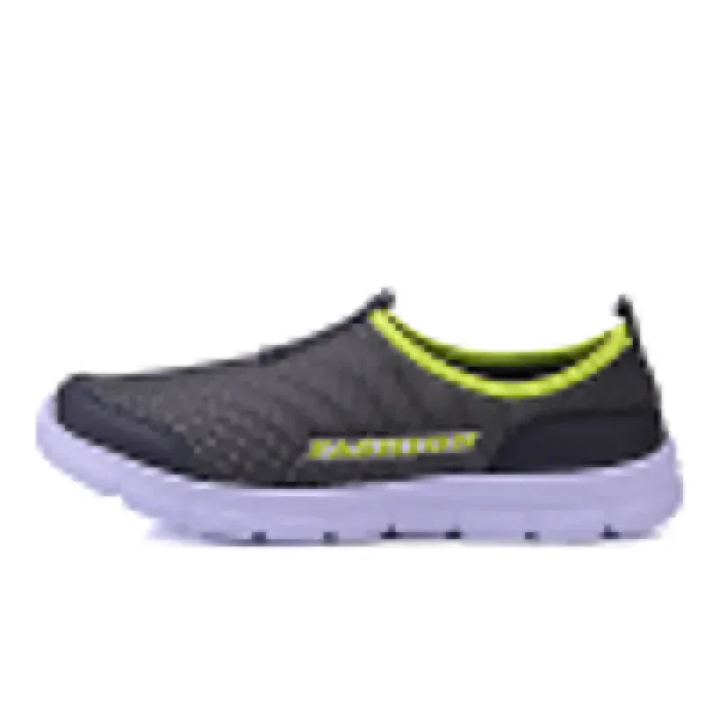 Breathable Mesh Casual Men Shoes Summer Sneakers Lightweight Slip on Sandals
