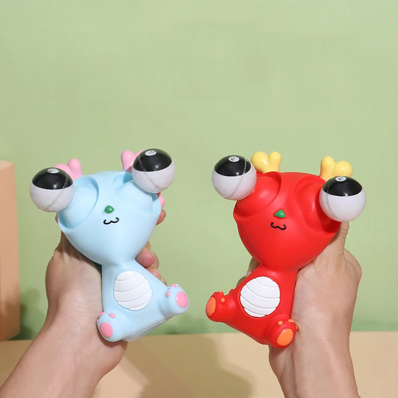 Funny Eyeball Burst Squeeze Toys Kids Adults Creative Tricky Doll Balls Decompression Animal Eyes Popping Out Eyes Toys Gifts 3