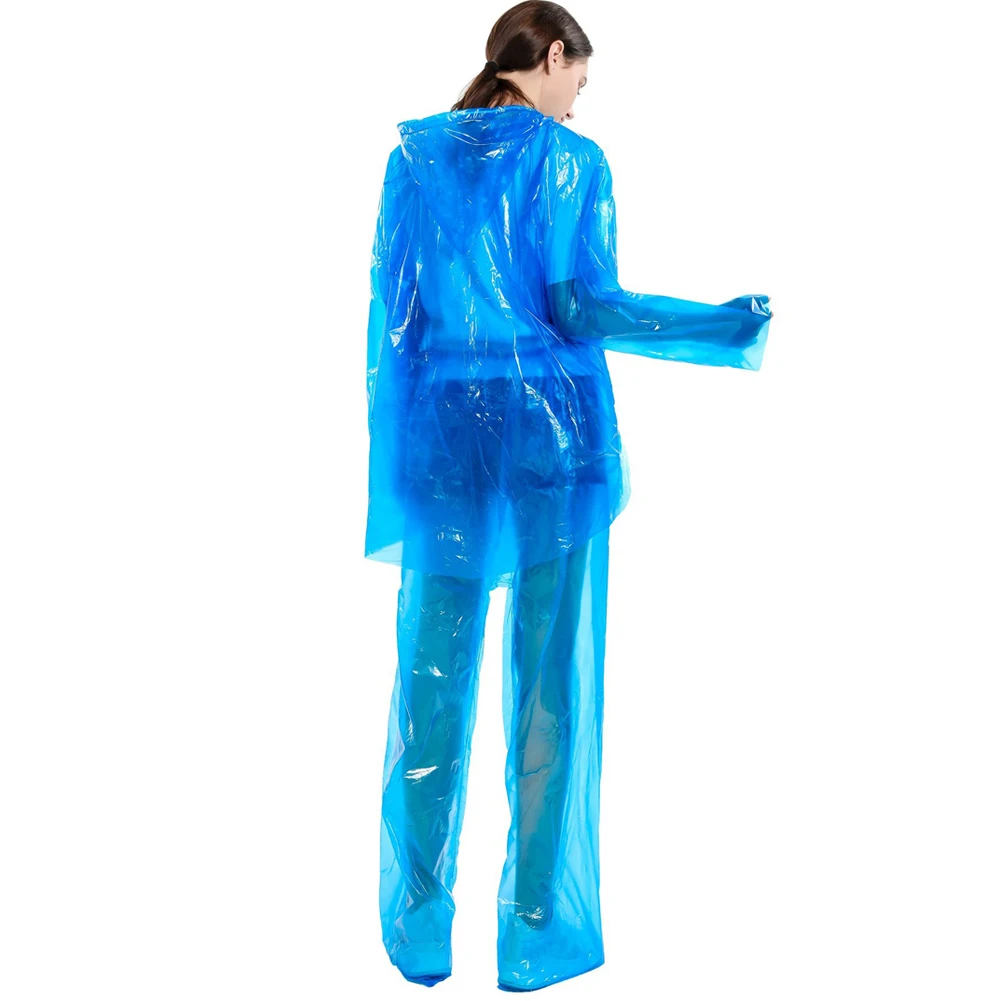 Disposable Raincoat For Women Men Adults Students