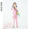 VECTOR Children's Swimsuit Sunscreen Swimsuit Bikini Breathable Split Suit Summer Beach Long-sleeved Swimsuit Can Be Split 2023 3