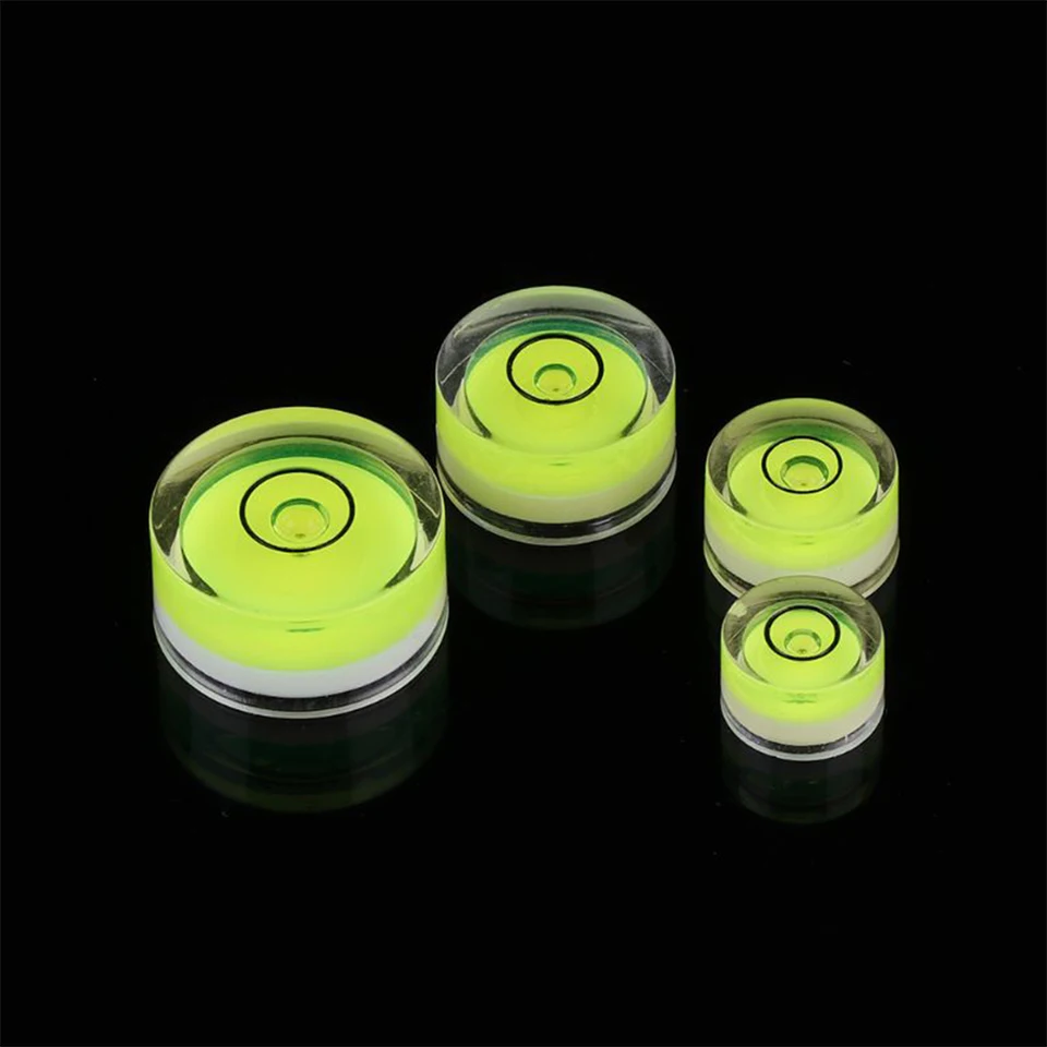 Bullseye Niveau à Bulle Rond 2,4 Pouces - Plastique ABS Avec Graduation - Pour Balance, Caméra, équipement