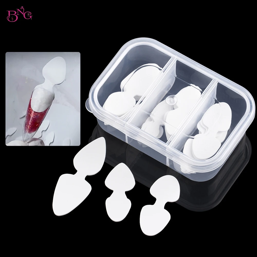 36Pcs Adesivi Per Manicure Francese In Silicone A Costruzione Rapida Per Estensioni Del Gel Stampi Per Unghie Forme Per Unghie Doppie Riutilizzabili S