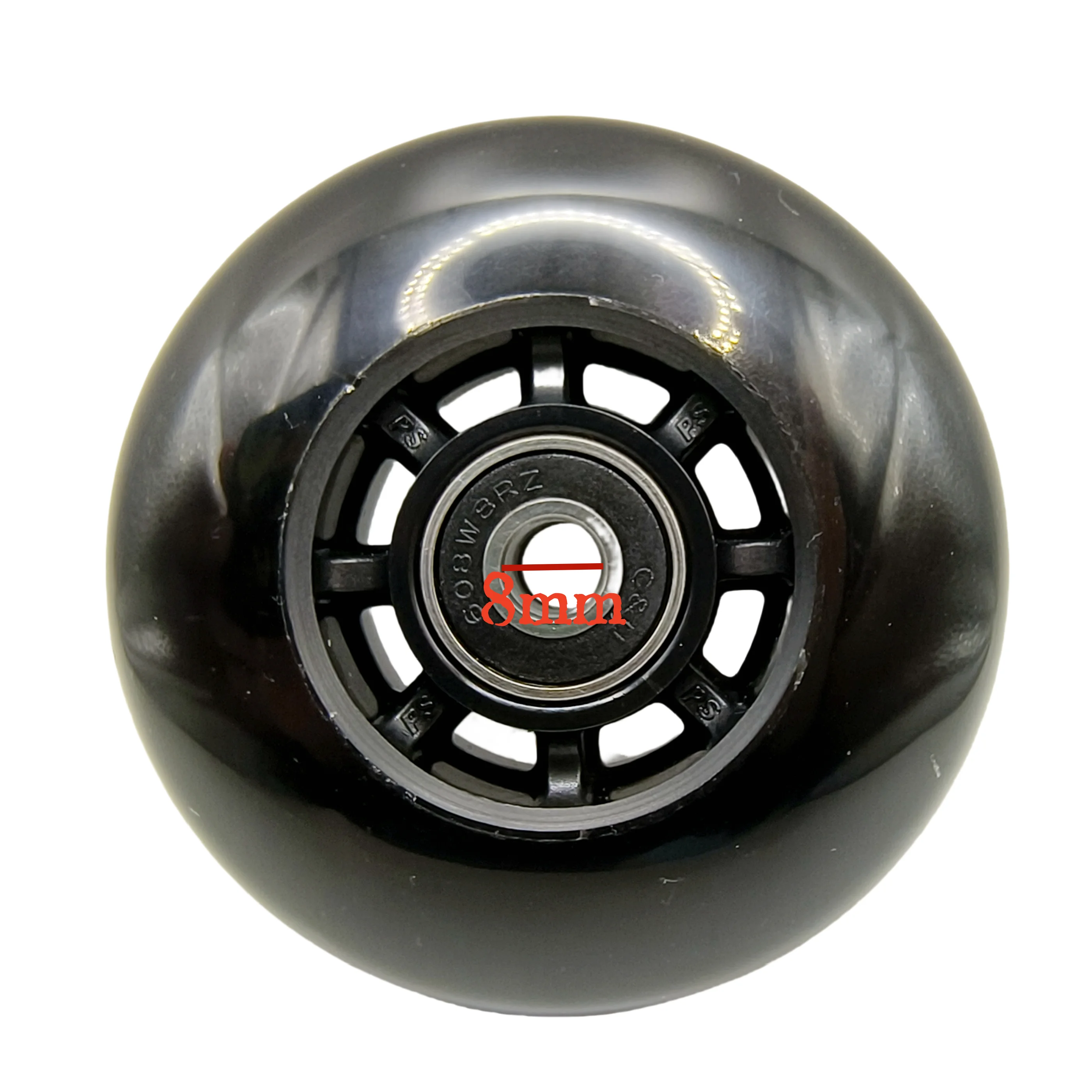 Inline Skate Roller Wheel 80mm 85A bearing 608z 8wheels/lot