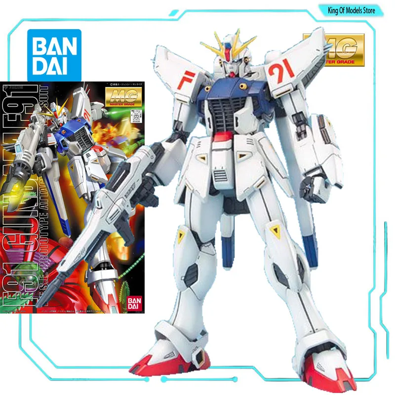 Bandai Original MODEL KIT GUNDAM MG 1/100 F91 Ver.2.0