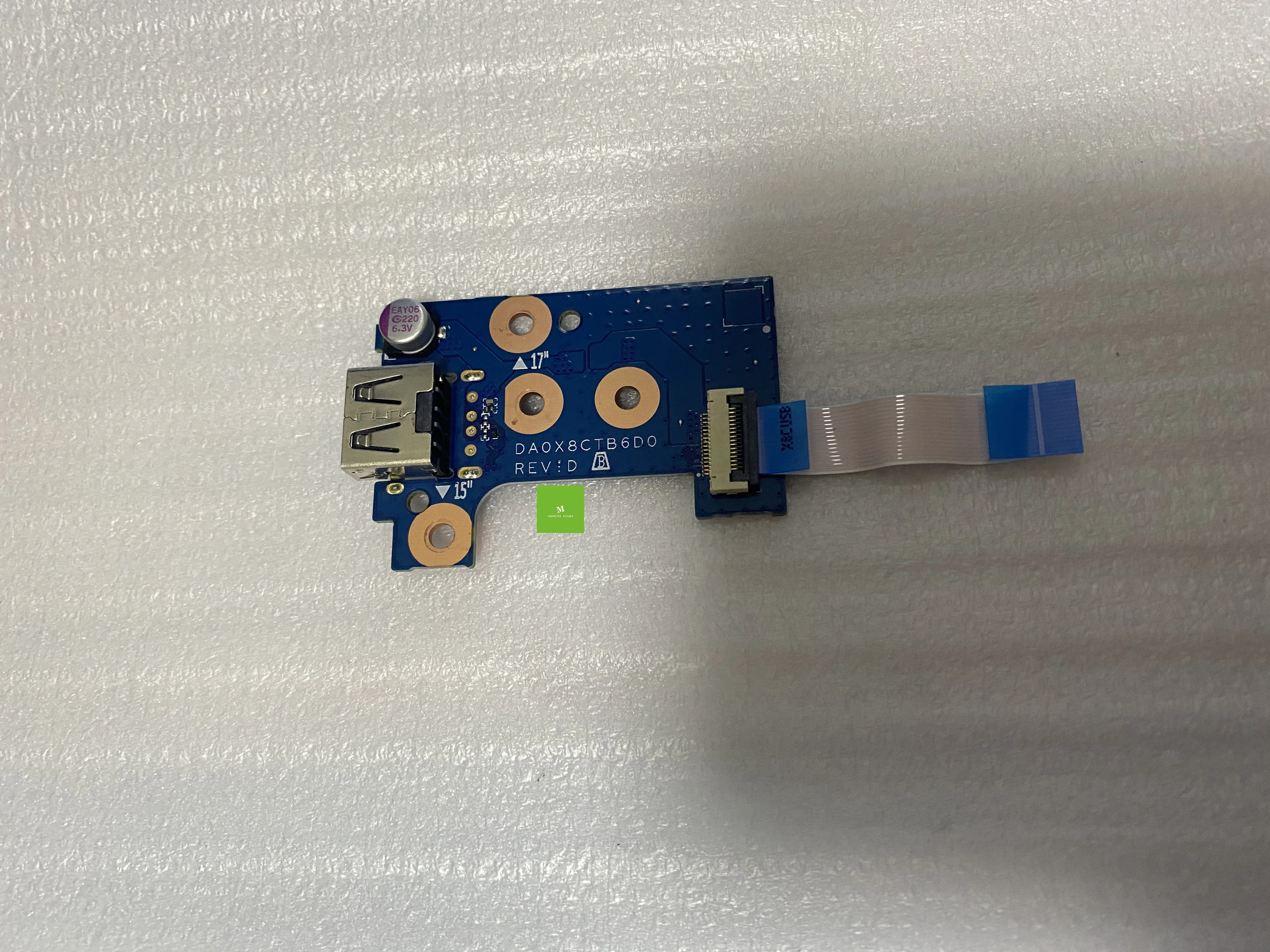 Genuino Per Hp Probook 430 450 455 G5 Scheda Usb L00831-001 Da0X8Ctb6D0