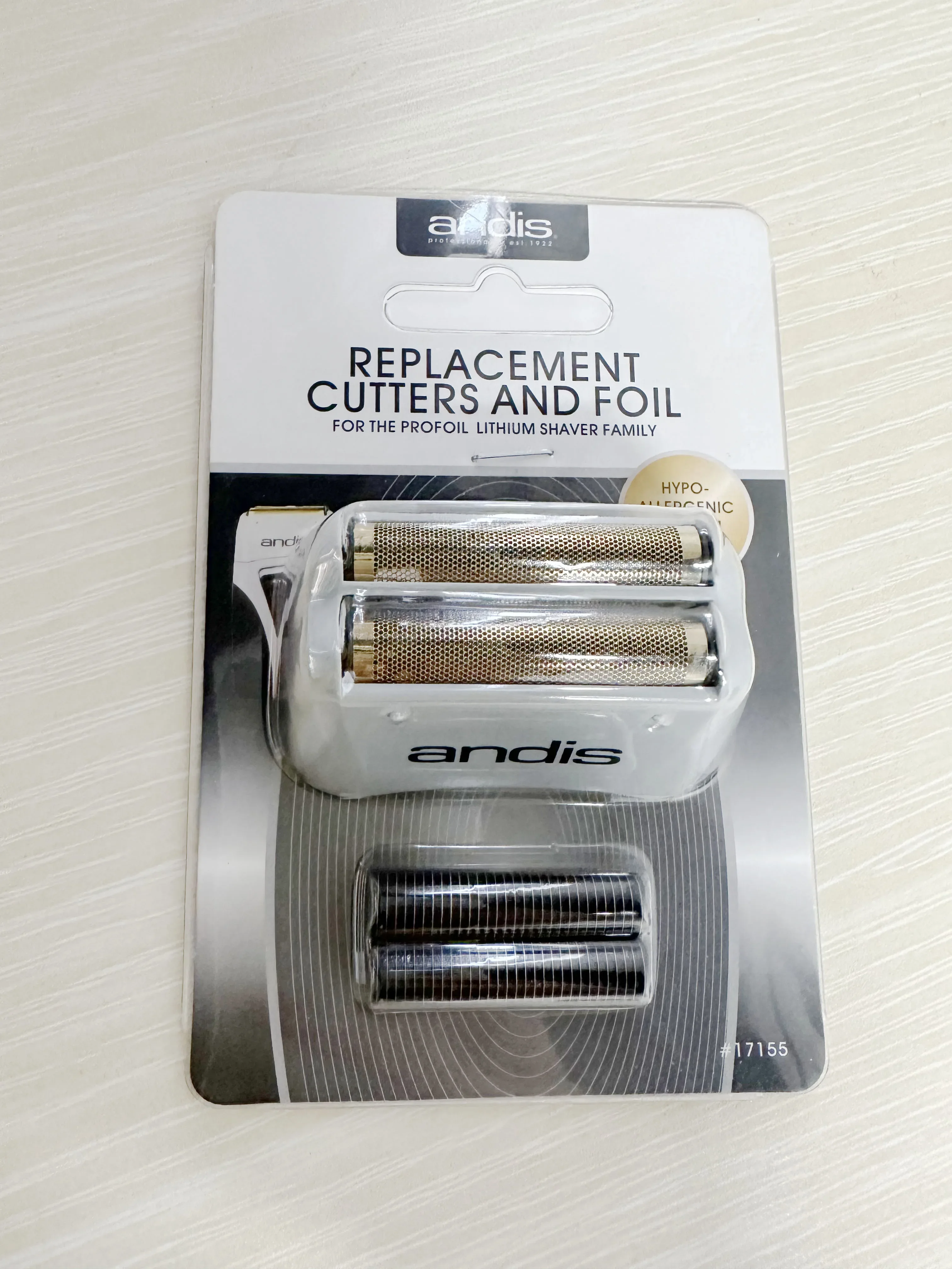 Original Andis Shaver Replacement Foil and Cutters For Profoil Lithium Plus 17205/17225 Electric Shaver Replacement Net Knife 6