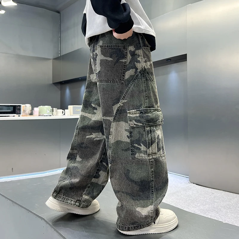 Boys Camo Pants 2