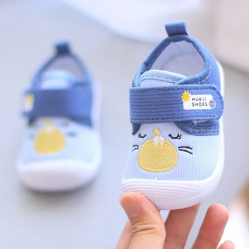Infant Kids Baby Cartoon Anti Kicking Functional Shoe Soft Sole Squeaky Sneakers for Boy Girl Toddler Non-slip for Baby Shoes Soft Sole Shoes