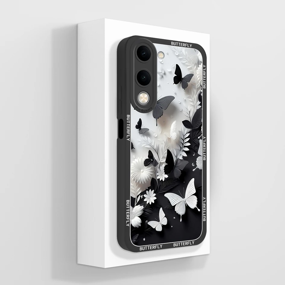 Cute Animal Pattern Slim Silicone Anti-Drop Phone Case - Durable Back Cover and Bumper Protection