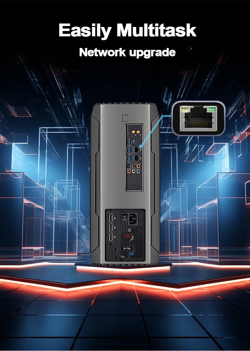기가비트 이더넷 PCI 익스프레스 네트워크 카드, 데스크탑용 5G PCIe to RJ45 네트워크 카드, RTL8126 칩, 10, 100, 2500, 5000Mbps, 1Gbps, 5Gbps
