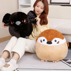 35/40cm Cute Sparrow Crow Plush Toy Fat Round Stuffed Bird Animal Doll Pillow Soft Lifelike Bird Gifts