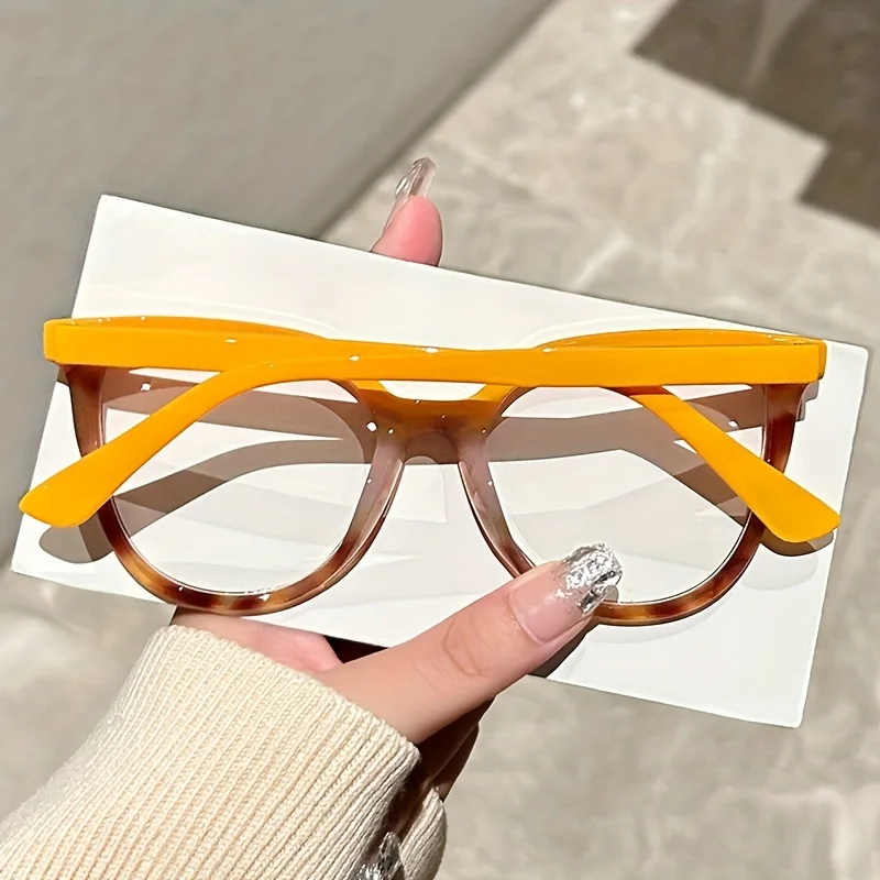 Vintage-Inspired Cat Eye Glasses for Women - Stylish, Lightweight & Durable with Blue Light Blocking Lenses