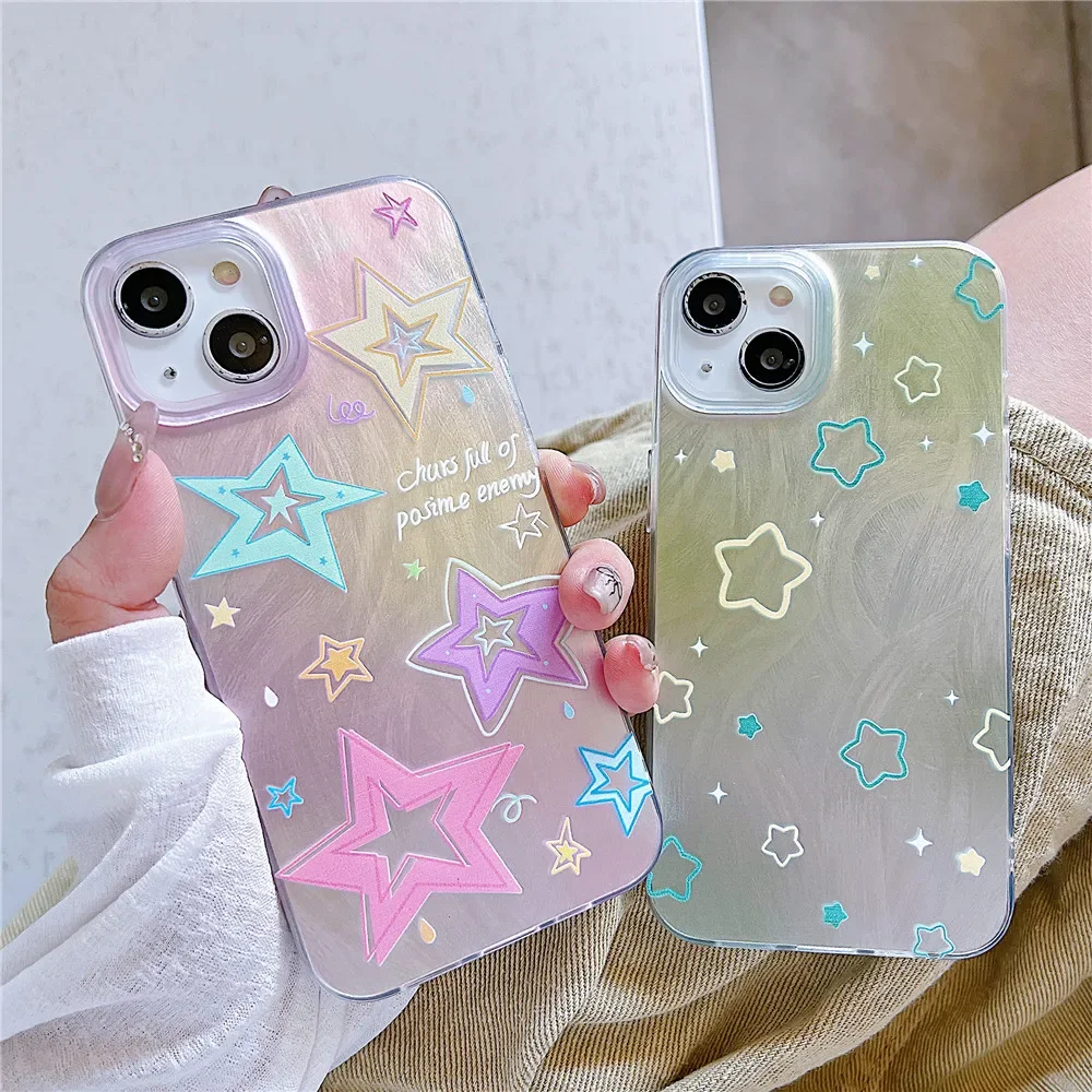 Colored Stars Phone Case
