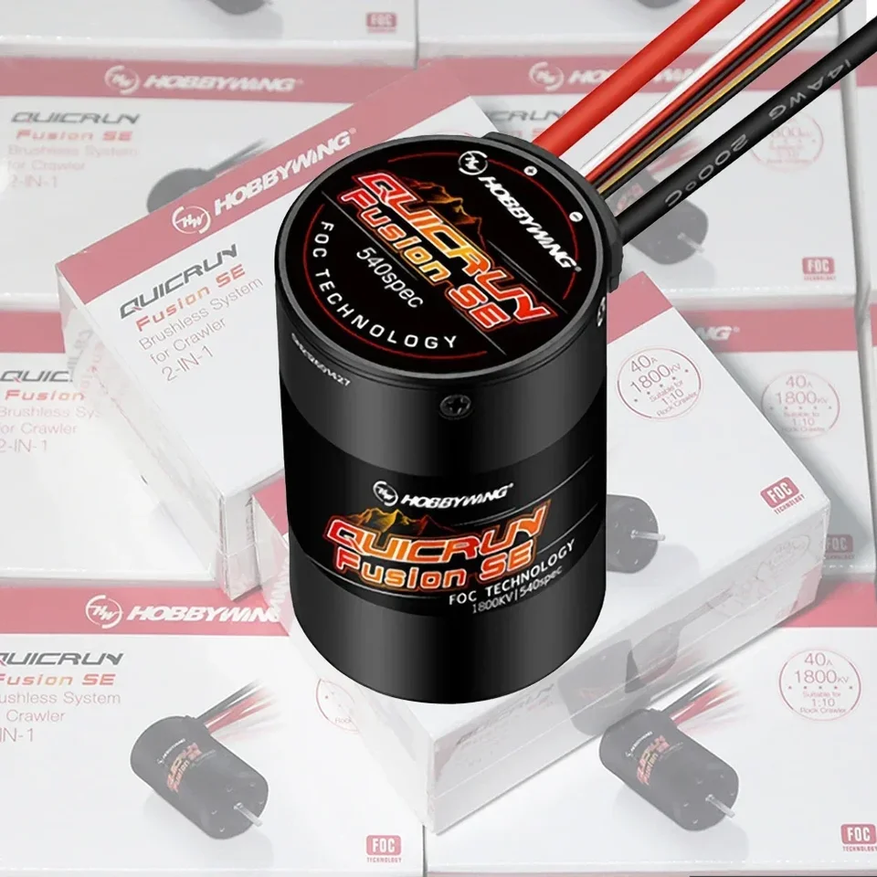 Hobbywing Quicrun Fusion Se 40a 1800kv 1200kv Combined Motor Esc