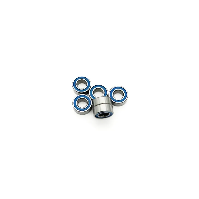 10pcs MR115-2RS Bearing Steel Double-shielded Ball 5x11x4mm Miniature