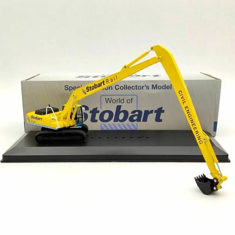 Atlas Eddie Stobart Komatsu PC340 Hydraulic Long Reach Excavator W122 1:76 Scale Die-Cast Model