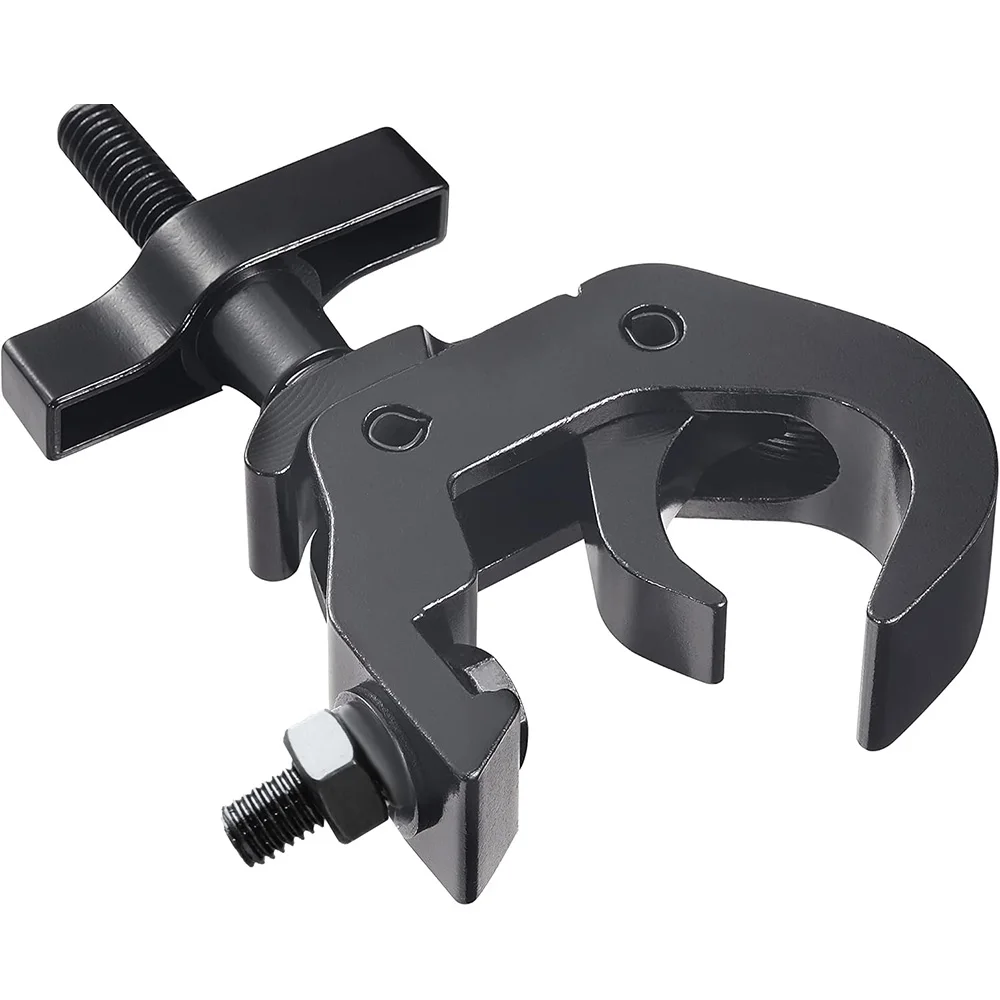 1/4pcs Heavy Duty Clamp Hooks Adjustable stage Lamp Hooks Aluminum Premium Pro Truss Clamps for Use on 35mm-68mm Trusses 250 KG stage light hook