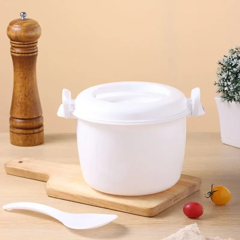 Ciotola Vaporiera Per Microonde – Contenitore Compatto In PP Per Verdure E Frutti Di Mare, 16,5x12x10 Cm, Antiaderente E Riutilizzabile
