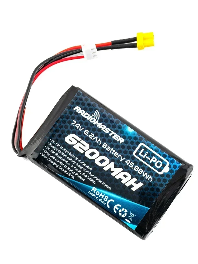 RadioMaster 6200mAh 2S LiPo Batterie TX16S Boxer