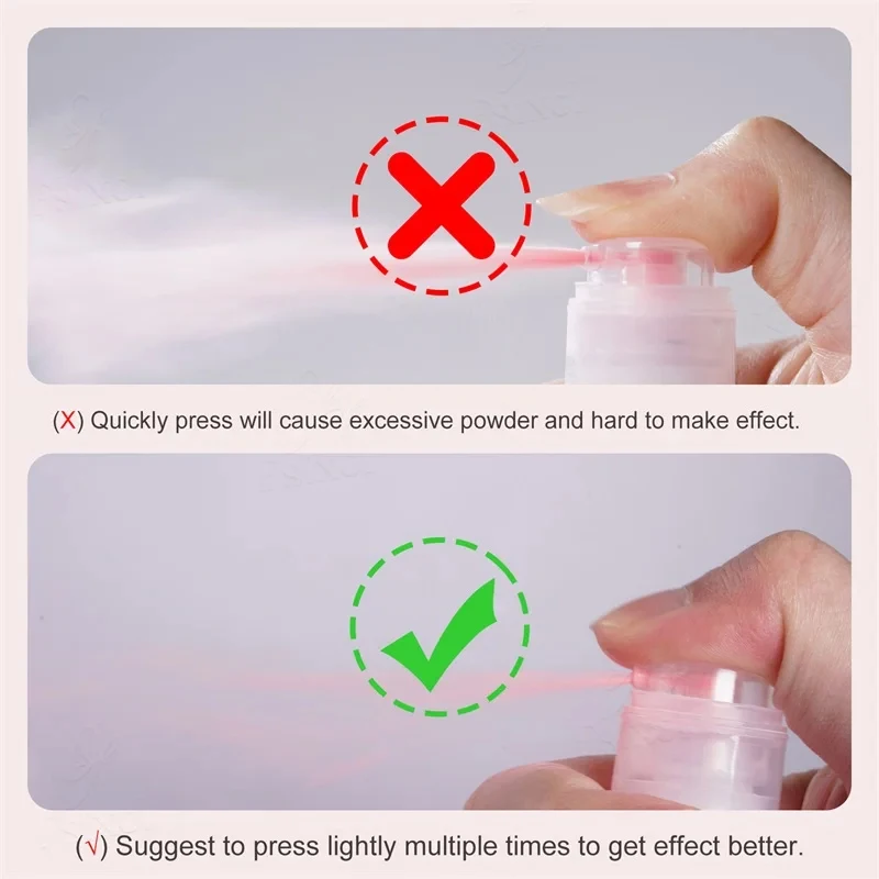 Ombre Spraying Powder 10G Nail Art Ombre Pigment for Nail Create A Few Seconds To Achieve A Gradient Effect Dust Manicure Painting