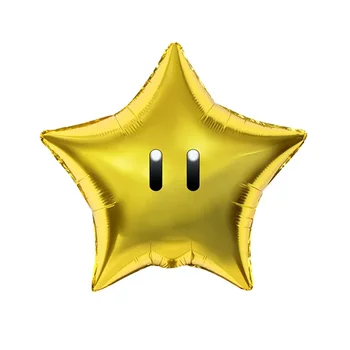 بالون من رقائق معدنية لشخصية سوبر ماريو الكرتونية 12