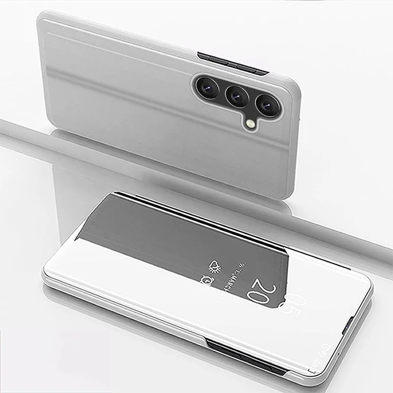 Premium Mirror Flip Phone Case - Sleek and Stylish Protective Cover