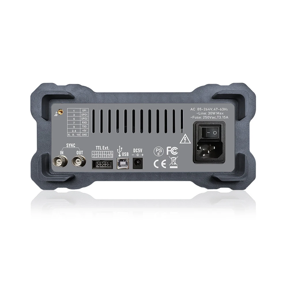 JUNCTEK PSG9080 80MHz DDS Dual/2-CH Digital Programmable Function Signal Generator Frequency Meter Arbitrary Waveform Generator 3